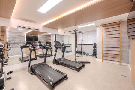 Studio para alugar com 38m², 1 quarto e sem vaga Studio para alugar com 38m², 1 quarto e sem vagaÁrea comum - Academia