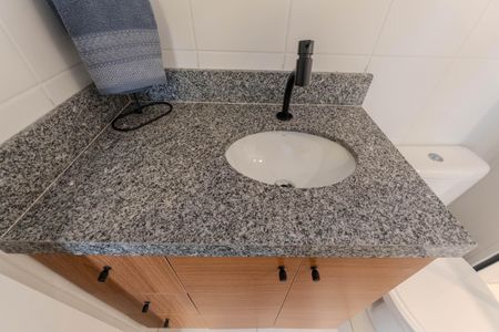 Studio para alugar com 38m², 1 quarto e sem vaga Studio para alugar com 38m², 1 quarto e sem vagaBanheiro