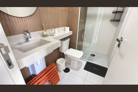 Apartamento para alugar com 34m², 2 quartos e sem vagaBanheiro social