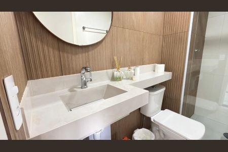 Apartamento para alugar com 34m², 2 quartos e sem vagaBanheiro social