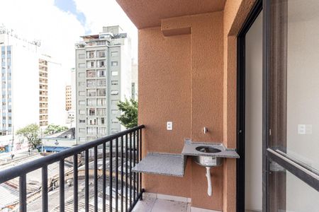 Varanda da Sala de apartamento para alugar com 2 quartos, 40m² em Campos Elíseos, São Paulo