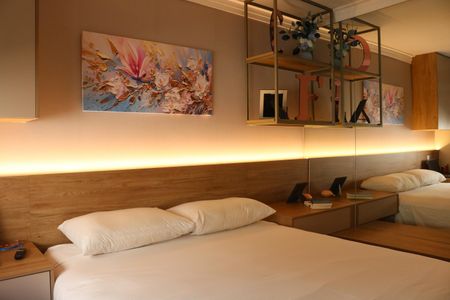 Apartamento à venda com 65m², 1 quarto e 2 vagasSuíte