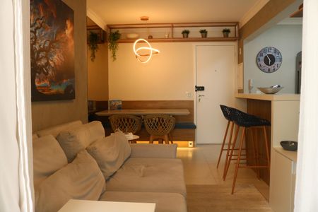 Apartamento à venda com 65m², 1 quarto e 2 vagasSala