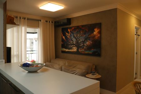 Apartamento à venda com 65m², 1 quarto e 2 vagasSala