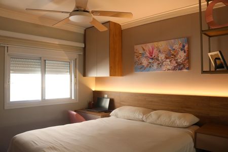 Apartamento à venda com 65m², 1 quarto e 2 vagasSuíte