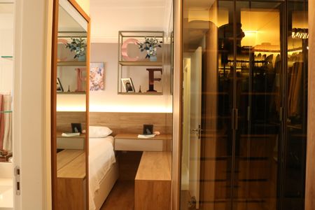 Apartamento à venda com 65m², 1 quarto e 2 vagasBanheiro da Suíte