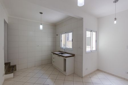 Sala e Cozinha de apartamento para alugar com 2 quartos, 100m² em Parque Oratório, Santo André