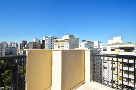 vista varanda Sala de apartamento para alugar com 3 quartos, 242m² em Jardim Paulista, São Paulo