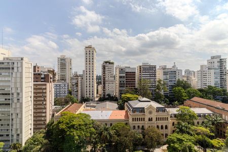 Vista de apartamento à venda com 4 quartos, 212m² em Consolação, São Paulo