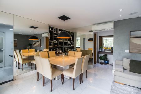 Sala  de apartamento à venda com 3 quartos, 156m² em Tamboré, Santana de Parnaíba