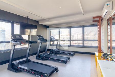 Apartamento para alugar com 27m², 1 quarto e sem vagaAcademia