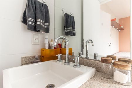 Apartamento para alugar com 27m², 1 quarto e sem vagaBanheiro da Suíte