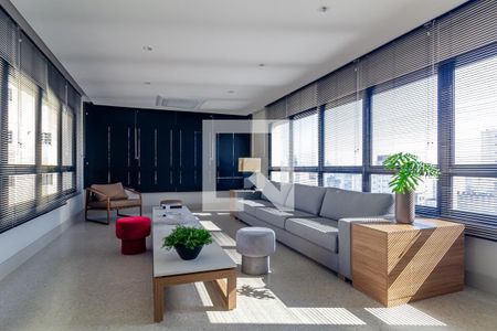 Apartamento para alugar com 27m², 1 quarto e sem vagaÁrea comum - Salão de festas