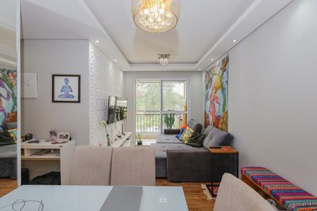 Sala de apartamento para alugar com 2 quartos, 58m² em Parque Reboucas, São Paulo