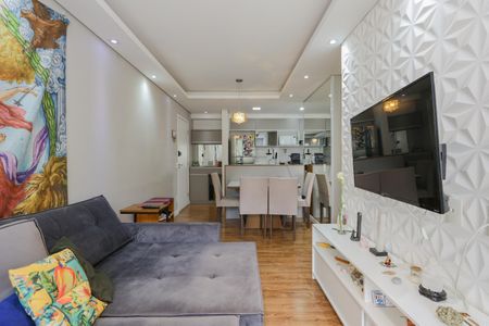 Sala de apartamento para alugar com 2 quartos, 58m² em Parque Reboucas, São Paulo