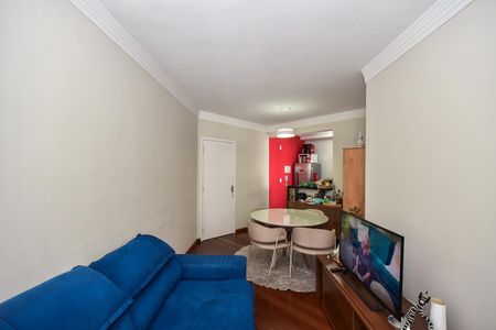 Sala de apartamento à venda com 3 quartos, 68m² em Vila Sonia do Taboao, Taboão da Serra