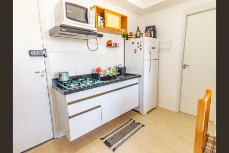 Cozinha de apartamento à venda com 1 quarto, 25m² em Mooca, São Paulo