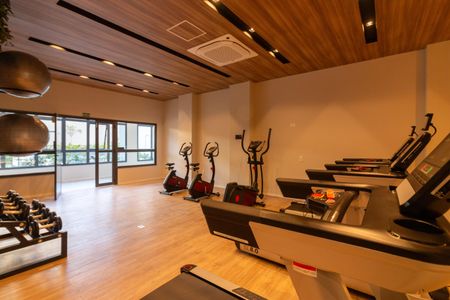 Apartamento à venda com 26m², 1 quarto e sem vaga Apartamento à venda com 26m², 1 quarto e sem vagaÁrea comum - Academia