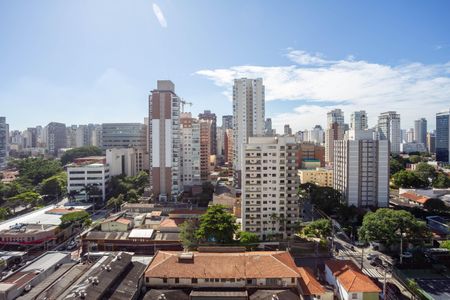 Vista da Varanda de apartamento à venda com 1 quarto, 26m² em Vila Olímpia, São Paulo