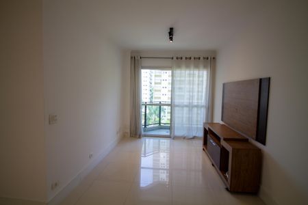 Sala  de apartamento à venda com 1 quarto, 52m² em Campo Belo, São Paulo
