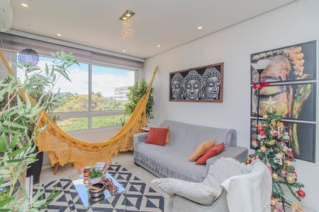 Sala de apartamento à venda com 2 quartos, 65m² em Menino Deus, Porto Alegre