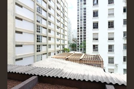 Vista Varanda da Sala de apartamento para alugar com 1 quarto, 42m² em Jardim Paulista, São Paulo