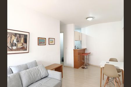 Sala de apartamento para alugar com 1 quarto, 42m² em Jardim Paulista, São Paulo