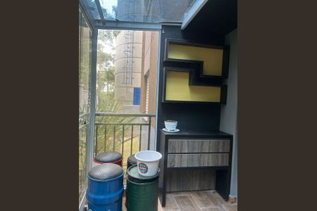 Varanda de apartamento para alugar com 2 quartos, 54m² em Vila Monte Serrat, Cotia