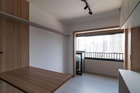 Sala de apartamento para alugar com 1 quarto, 29m² em Barra Funda, São Paulo