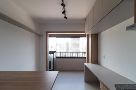 Sala de apartamento para alugar com 1 quarto, 29m² em Barra Funda, São Paulo