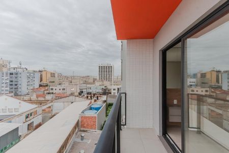 Varanda do Quarto de apartamento para alugar com 1 quarto, 47m² em Farroupilha, Porto Alegre