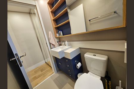 Apartamento à venda com 68m², 2 quartos e 2 vagas Apartamento à venda com 68m², 2 quartos e 2 vagasBanheiro da Suíte