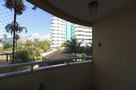 Sala - Varanda de apartamento para alugar com 1 quarto, 52m² em Barra da Tijuca, Rio de Janeiro