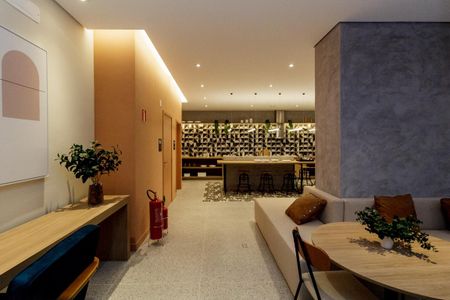 Studio à venda com 19m², 1 quarto e sem vagaÁrea comum - Salão de festas