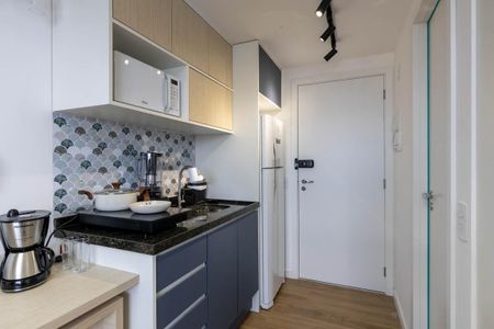 Studio à venda com 19m², 1 quarto e sem vagaCozinha