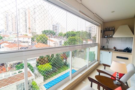 Apartamento à venda com 79m², 3 quartos e 1 vagaSacada da Sala e Quarto