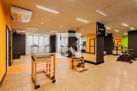 Studio para alugar com 24m², 1 quarto e sem vaga Studio para alugar com 24m², 1 quarto e sem vagaAcademia