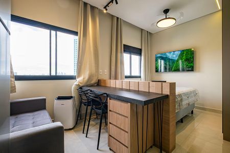 Studio de kitnet/studio para alugar com 1 quarto, 24m² em Pinheiros, São Paulo
