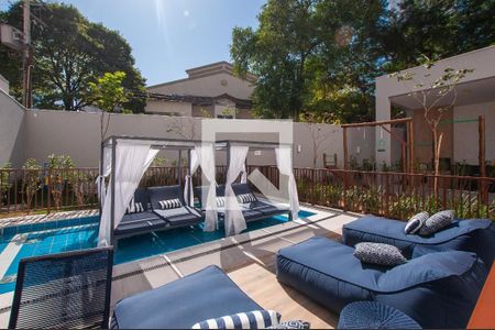 Studio para alugar com 24m², 1 quarto e sem vaga Studio para alugar com 24m², 1 quarto e sem vagaPiscina