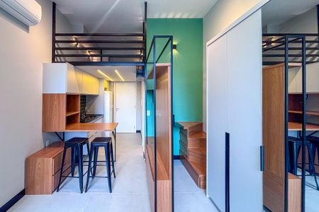Studio de kitnet/studio para alugar com 1 quarto, 30m² em Pinheiros, São Paulo