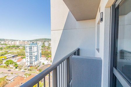 Varanda da Sala de apartamento para alugar com 1 quarto, 36m² em Jardim do Salso, Porto Alegre