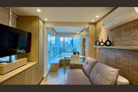 Sala de apartamento à venda com 1 quarto, 30m² em Pinheiros, São Paulo