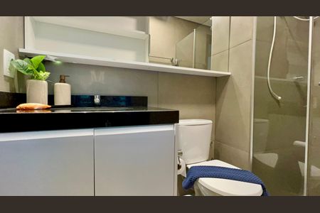 Apartamento à venda com 30m², 1 quarto e 1 vaga Apartamento à venda com 30m², 1 quarto e 1 vagaBanheiro da Suíte