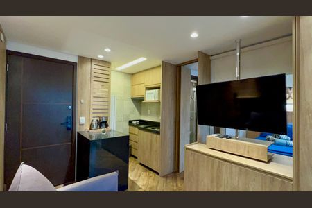 Apartamento à venda com 30m², 1 quarto e 1 vaga Apartamento à venda com 30m², 1 quarto e 1 vagaSala