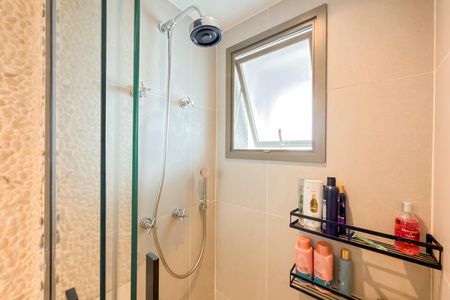 Studio para alugar com 38m², 1 quarto e sem vaga Studio para alugar com 38m², 1 quarto e sem vagaBanheiro