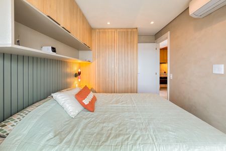 Studio para alugar com 38m², 1 quarto e sem vaga Studio para alugar com 38m², 1 quarto e sem vagaQuarto