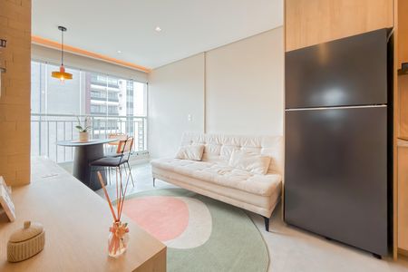 Studio para alugar com 38m², 1 quarto e sem vaga Studio para alugar com 38m², 1 quarto e sem vagaSala