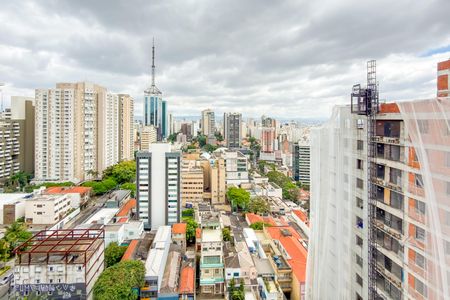 Studio para alugar com 38m², 1 quarto e sem vaga Studio para alugar com 38m², 1 quarto e sem vagaVista da Varanda