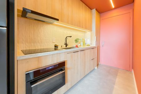 Studio para alugar com 38m², 1 quarto e sem vaga Studio para alugar com 38m², 1 quarto e sem vagaCozinha