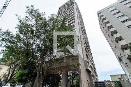 Studio para alugar com 38m², 1 quarto e sem vaga Studio para alugar com 38m², 1 quarto e sem vagaFachada
